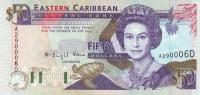 Gallery image for East Caribbean States p29d: 50 Dollars